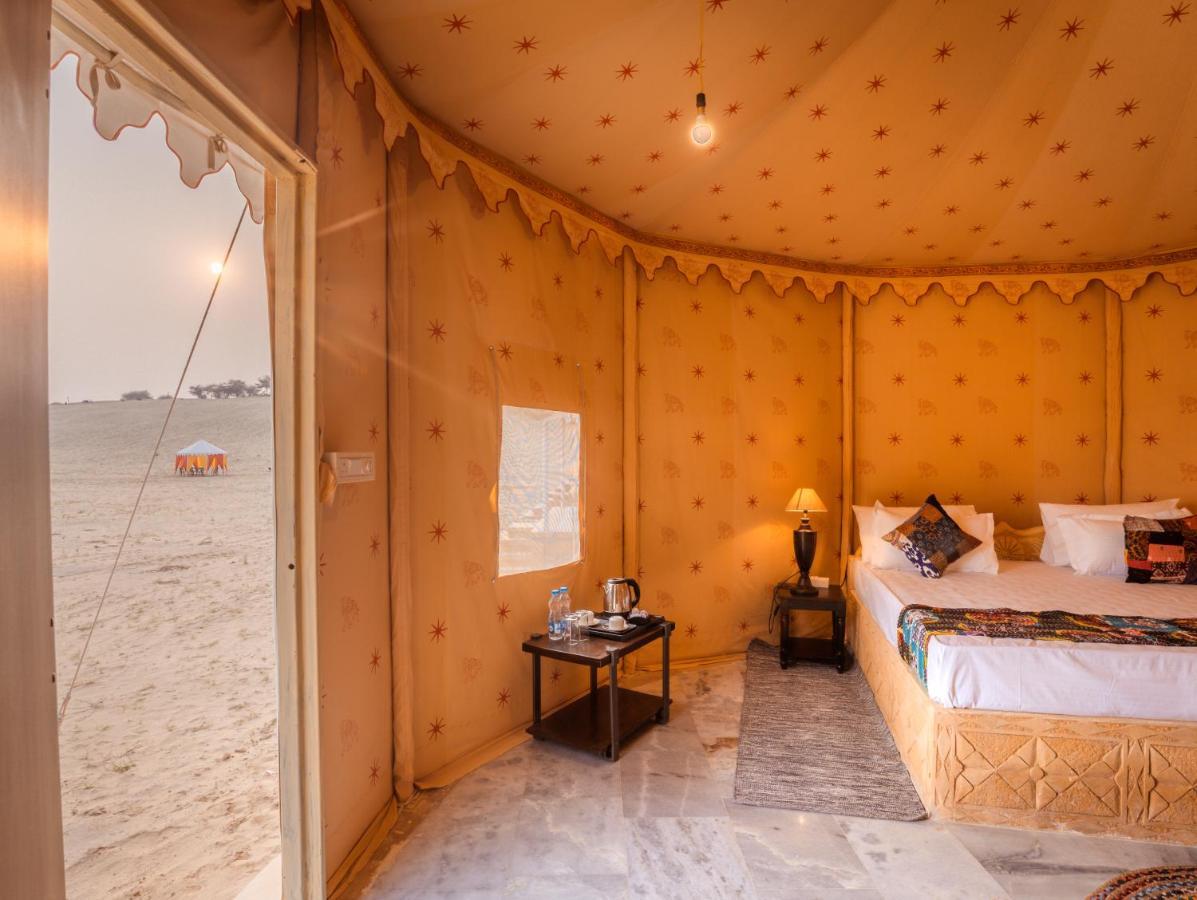 Sonal Desert Camp Jaisalmer Hotell Exteriör bild