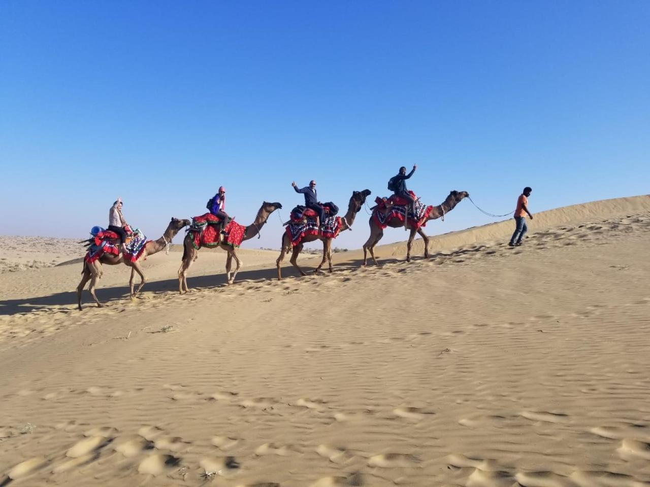 Sonal Desert Camp Jaisalmer Hotell Exteriör bild